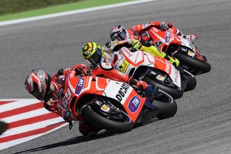 Hayden, Iannone y Dovizioso, San Marino 2013