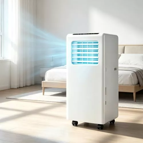 GEJLELDS Aire Acondicionado portátil 3 en 1 de 14000 BTU 