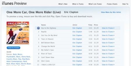 Ya podemos escuchar muestras de las canciones en iTunes Preview