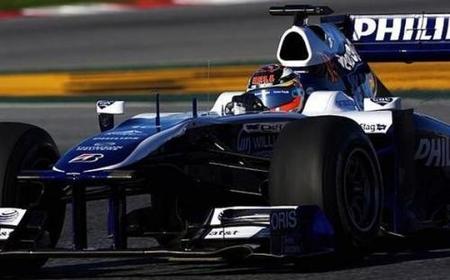 Nico Hulkenberg en su Williams