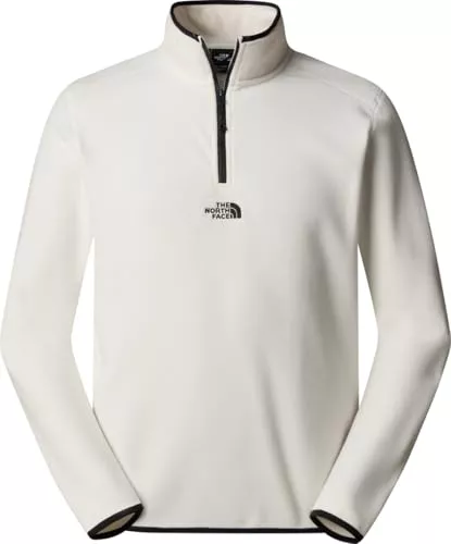 The North Face Glacier 1/4 Zip - Embroidered Logo Sudadera para Hombre Gardenia White/Npf S
