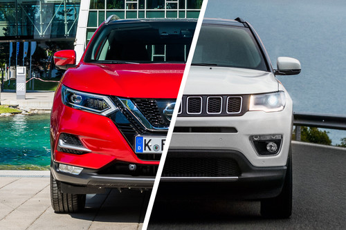 Comparativa Jeep Compass vs Nissan Qashqai: ¿cuál es mejor para comprar?