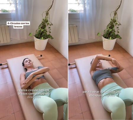 Pilates para los hombros