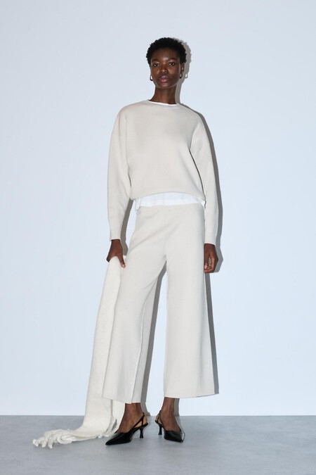 Conjunto Monocromatico Minimalista Clean Lefties Tendencia Primavera Elegante Set Dos Piezas