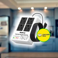 Parece un multicontacto, pero es un regulador de voltaje que cuida desde tu laptop hasta tu refrigerador  
