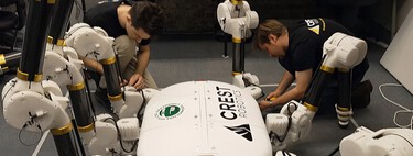 Si vamos a construir casas en la Luna, Australia ya tiene su aportación: una araña robot gigante que "teje" edificios