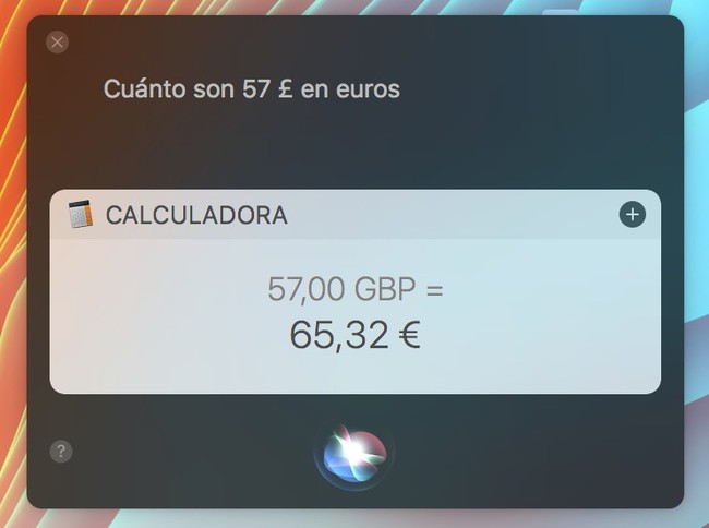 Siri Convertir Moneda