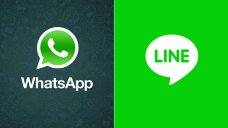 WhatsApp y LINE presumen de cifras: 64.000 millones de mensajes diarios frente a 10.000 millones