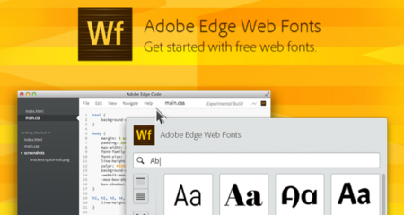 Adobe Edge Web Fonts: ampliando el poder de Google Web Fonts e integrándolo en las herramientas de Adobe