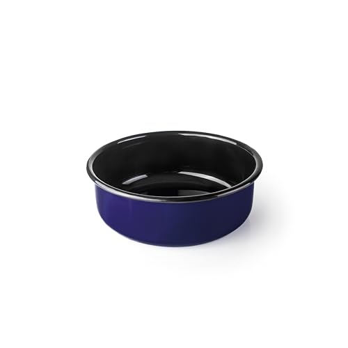 Ibili Recipiente/Molde para Freidora de Aire de 16cm- Acero Esmaltado Vitrificado
