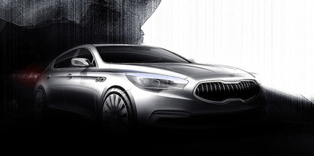 Kia KH, anticipo de la próxima berlina de Kia