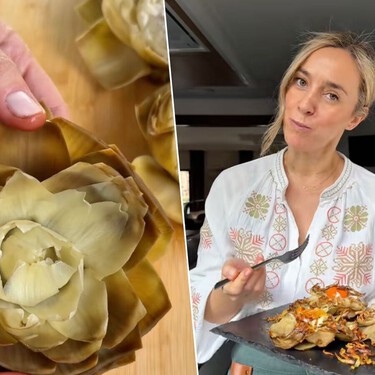Paula Monreal, cocinera: “Con esta receta fácil puedes aprovechar toda la alcachofa, hasta los tallos” 