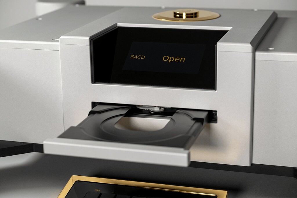 Este es el EIDOS Reference, un reproductor de SACD de altísima gama que cuesta tanto como una casa