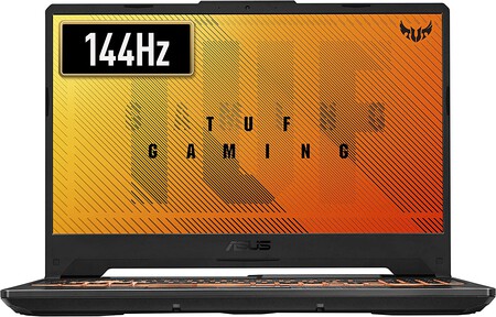 ASUS TUF Gaming F15 FX506LHB - Ordenador Portátil Gaming de 15.6" Full HD 144Hz (Intel Core i5-10300H, 16GB RAM, 512GB SSD, GTX 1650 4GB, Sin Sistema Operativo) Color Negro - Teclado QWERTY español