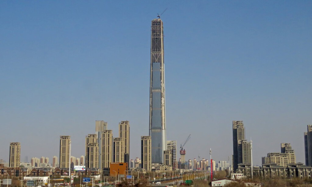 China no tiene rival en megaconstrucciones: tiene hasta el rascacielos abandonado más alto del mundo 