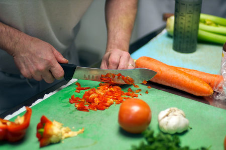 cocinando
