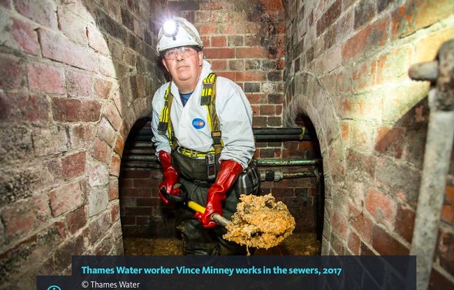 Fatberg en el Museo de Londres