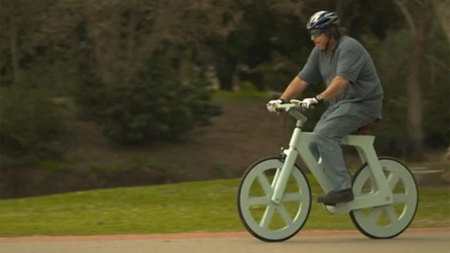 ¿Una bicicleta de cartón? Es posible