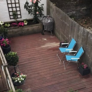 De un patio viejo, oscuro y diminuto a un auténtico oasis urbano lleno de vida