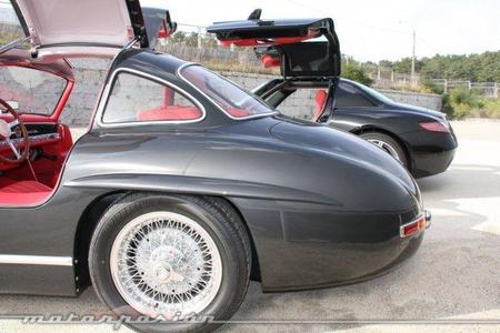 Mercedes 300 SL y Mercedes SLS AMG