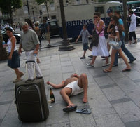 Británicos: turistas descontrolados