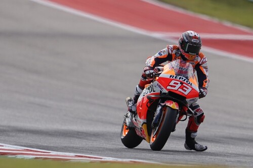 Marc Márquez prepara otro festín en Austin: sigue siendo el sheriff de Texas dominando en seco y en mojado