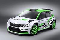 Skoda muestra las fotos de estudio del Fabia R5