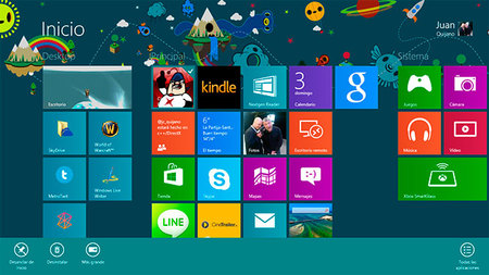 Menú contextual Modern UI