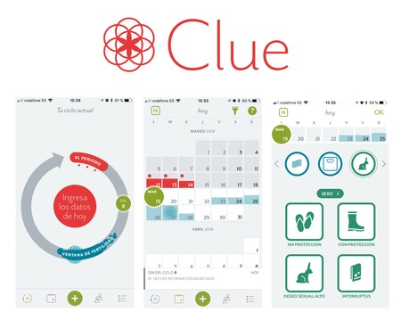 Clue: una app para registrar tu ciclo mentrual desde tu móvil