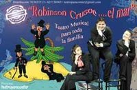 Robinson Crusoe: teatro musical para niños en Madrid