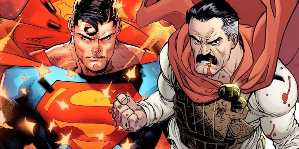 Es una completa basura: el creador de Invencible no te dejaría ni debatir un segundo con él si Omni-Man es más fuerte que Superman 