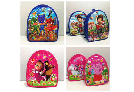 Mochilas de Peppa Pig, Pj mask, Patrulla Canina y Masha y el oso por 2,87 euros en Aliexpress