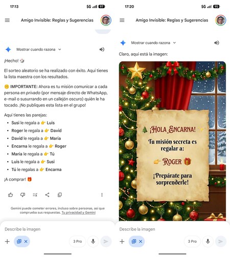 Amigo Invisible Gemini