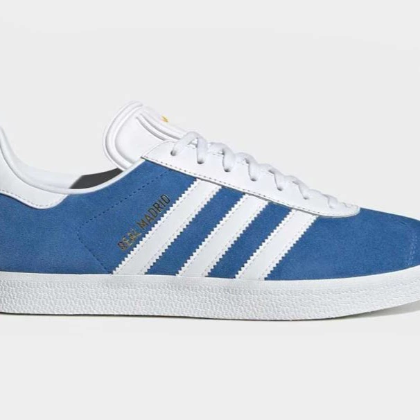 Zapatillas casual de hombre Gazelle Real Madrid Adidas - Azul

