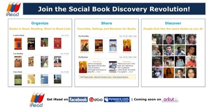 iRead, red social de recomendaciones de libros para redes con soporte OpenSocial