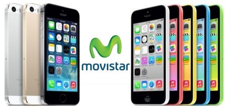 Precios iPhone 5S y iPhone 5C con Movistar