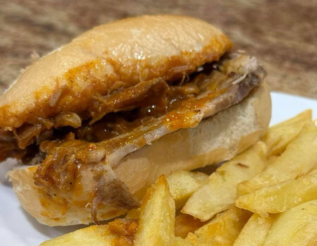 Montadito De Carne Mecha