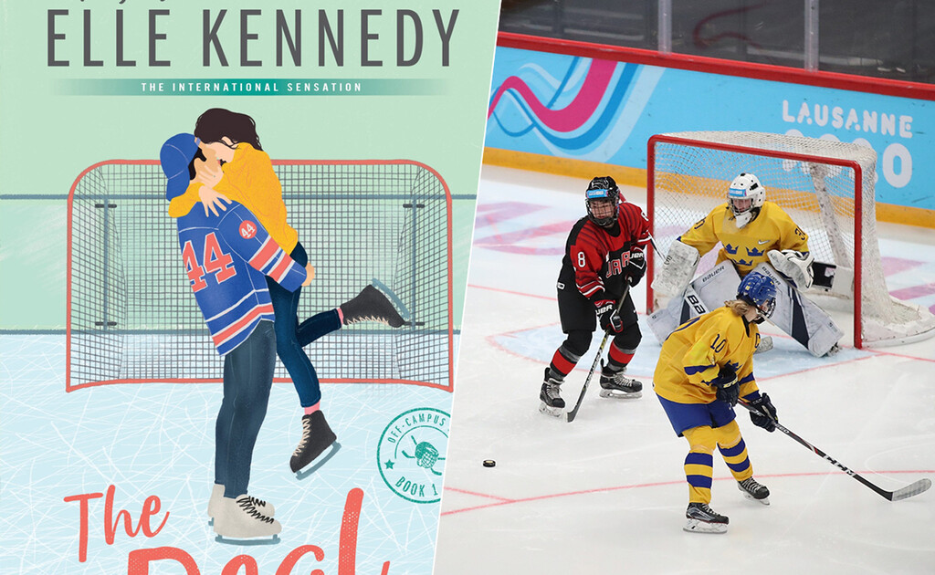 Hay una auténtica fiebre por el hockey sobre hielo. El motivo es inusual: la nueva literatura romántica 