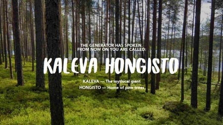 Descubre tu nombre en finlandés... y de paso el país