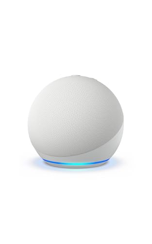 Echo Dot (Última generación) | Altavoz inteligente wifi y Bluetooth con Alexa, con sonido más potente y de mayor amplitud | Blanco