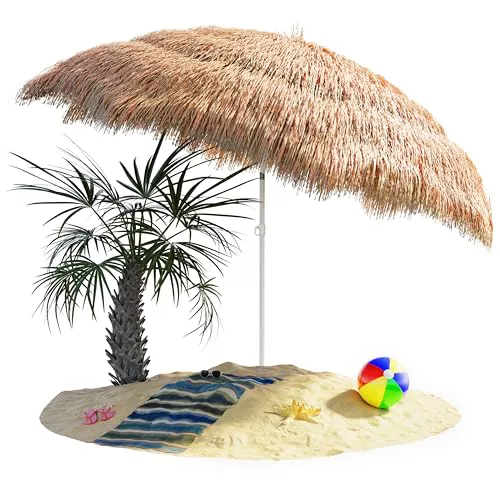 Kingsleeve Sombrilla de Playa Jardín Ø 160cm