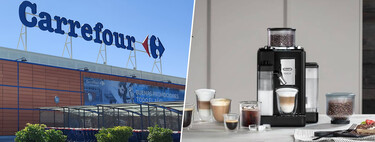 Con doble depósito para el café, molinillo integrado y vaporizador automático: esta cafetera DeLonghi se desploma en Carrefour 