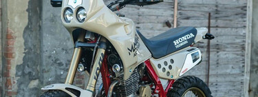 Esta preparación trail es un flechazo al corazón de los moteros noventeros: una Honda dakariana perfecta