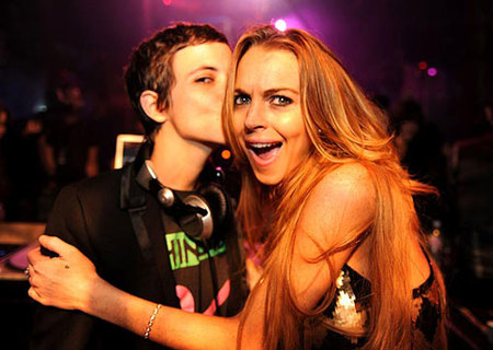 La gran pelea de nochevieja de Lindsay Lohan y Sam Ronson