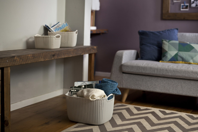 Tres ideas para organizar con cestas, más allá del dormitorio o el baño