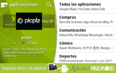 Primeros pasos con Android: Lista de aplicaciones básicas