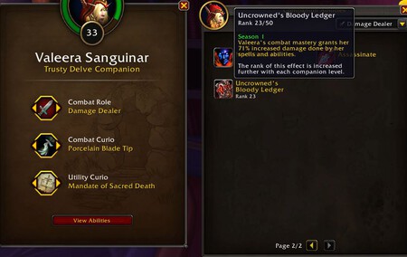 Valeera Ejemplos Objetos