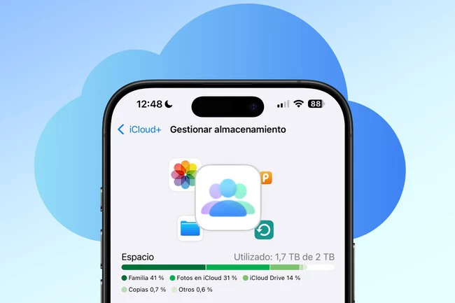 Almacenamiento Iphone