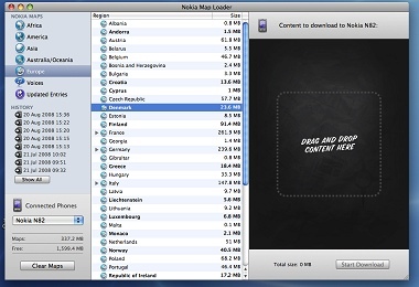 Nokia Map Loader para Mac, ya en beta