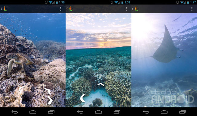 Google Maps y Street View en los océanos